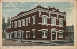 Smith's Funeral Home Postcard