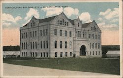 Horticulture Building - K.S.A.C. Manhattan, KS Postcard Postcard Postcard