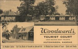 Woodward's Tourist Court Postcard