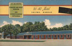 81-40 Motel Postcard