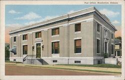 Post Office Building Postcard