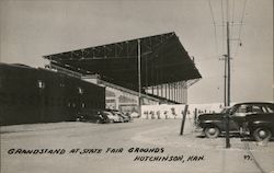 Grandstand at State Fair Grounds Postcard