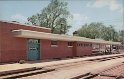 Santa Fe Depot Postcard