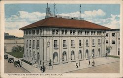 Post Office and Government Building Miami, FL Postcard Postcard Postcard