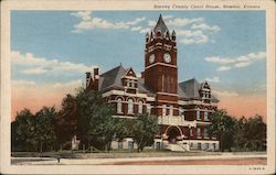 Harvey County Court House Postcard