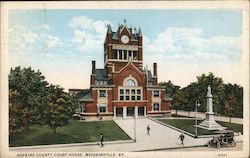 Hopkins County Court House Madisonville, KY Postcard Postcard Postcard