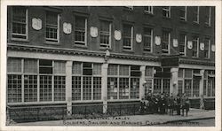 Cardinal Farley Club for Soldiers and Sailors of New York Postcard