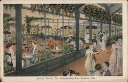 Parrot Porch, The Ambassador Postcard