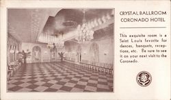 Crystal Ballroom, Coronado Hotel Postcard