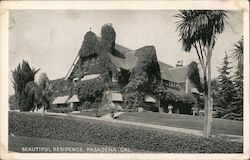 Vine Covered Residence Postcard