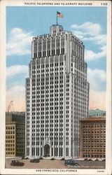 Pacific Telephone and Telegraph Building San Francisco, CA Postcard Postcard Postcard