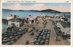 Golden Gate Ferry Postcard