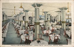 Meves Cafeteria Seattle, WA Postcard Postcard Postcard