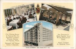 Hotel Stewart Postcard