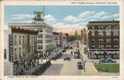 Capitol Avenue Cheyenne, WY Postcard Postcard Postcard