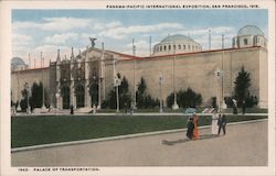 Palace of Transportation - PPIE 1915 San Francisco, CA Postcard Postcard Postcard