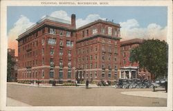 Colonial Hospital Rochester, MN Postcard Postcard Postcard