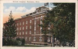 Worrell Hospital Postcard