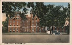 Colonial Hotel Postcard