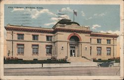 City Library Wichita, KS Postcard Postcard Postcard