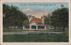 Park Villa, Riverside Park Postcard