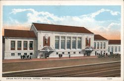 Union Pacific Station Postcard