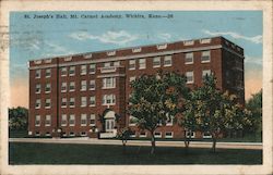 St. Joseph's Hall, Mt. Carmel Academy Postcard