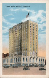 Allis Hotel Wichita, KS Postcard Postcard Postcard