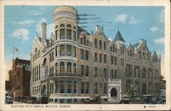 Scottish Rite Temple Postcard