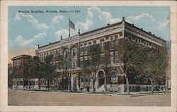 Wichita Hospital Postcard