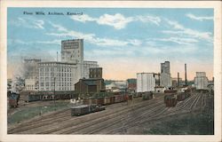 Flour Mills Atchison, KS Postcard Postcard Postcard