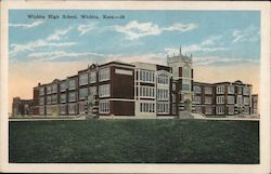 Wichita High School Postcard