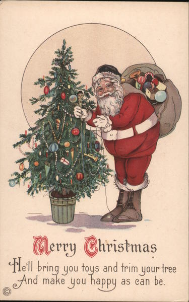 Merry Christmas Postcard