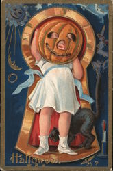 Halloween Postcard Postcard Postcard