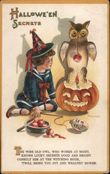 Halloween Secrets Aleinmuller Postcard Postcard Postcard