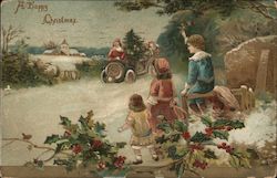 A Happy Christmas Germany Children Postcard Postcard Postcard