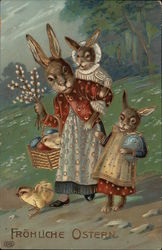 Frohliche Ostern Postcard