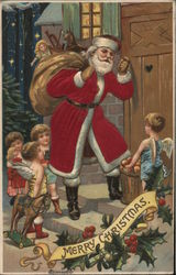 Merry Christmas Santa Claus Postcard Postcard Postcard