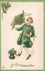 Souvenir of St. Patrick's Day Postcard