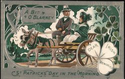 A Bit O' Blarney - St. Patrick's Day in the Morning Postcard