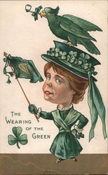 The Wearing of the Green Postcard