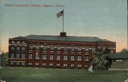 Normal Gymnasium Building Postcard