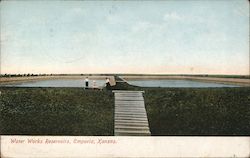 Water Works Reservoirs Postcard