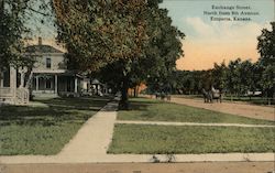 Exchange Street North from 8th Avenue Postcard