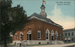 Post Office Building Postcard