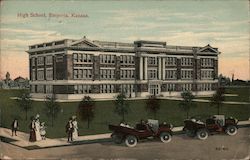 High School Emporia, KS Postcard Postcard Postcard