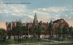 Kansas State Normal Postcard