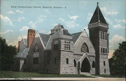 First Presbyterian Church Postcard