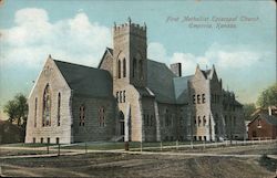 First Methodist Episcopal Church Emporia, KS Postcard Postcard Postcard