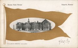 View of Kansas State Normal Postcard